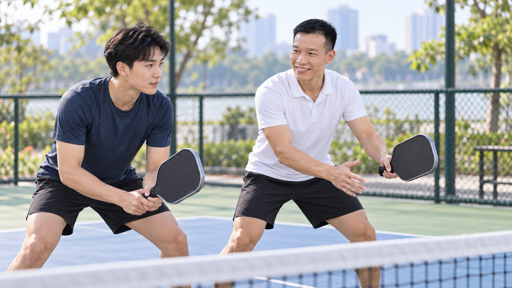 Coach Kim hướng dẫn kỹ thuật Pickleball cho người mới